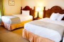 Queen and Twin size beds, spacious rooms